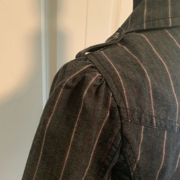 Roxy 3/4 Sleeve Button Front Jacket - Picture 4 of 9